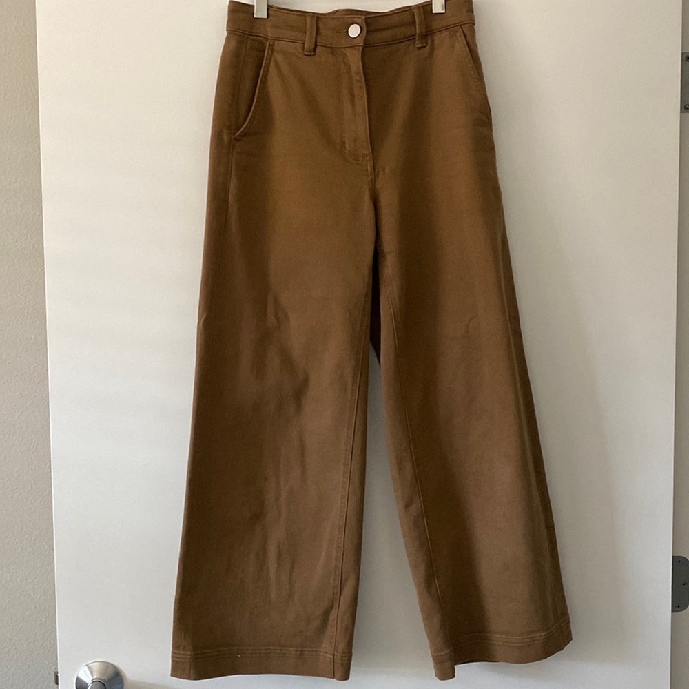 EVERLANE | crop wide legged jeans